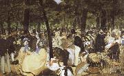 Edouard Manet Music at the Tuileries Sweden oil painting artist